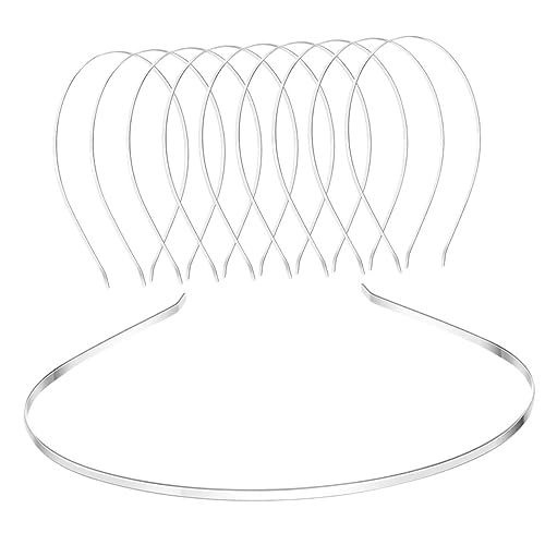 NUOBESTY 50 Stück Haarreifen Diy Leere Haarschleifen Bastelbedarf für Frisuren für Dekoration und NUOBESTY 50 Stück Haarreifen Diy Leere Haarschleifen Bastelbedarf für Frisuren für Dekoration und von NUOBESTY