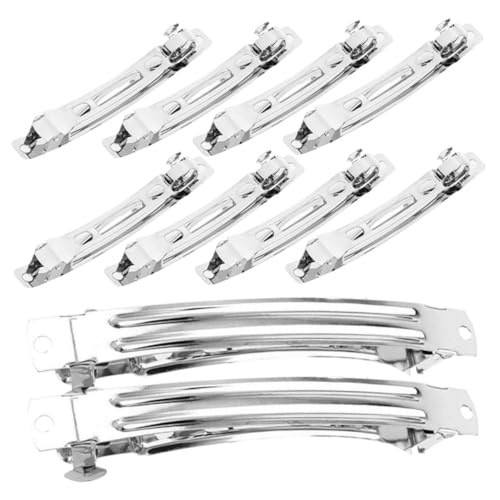 NUOBESTY 50 Stück Haarspangen Clip Für Frauen Metallfederklammern 5cm Selbstgemacht Haarstyling Werkzeuge Multifunktionale Haarnadeln Für Verschiedene Frisuren Bastelbedarf von NUOBESTY