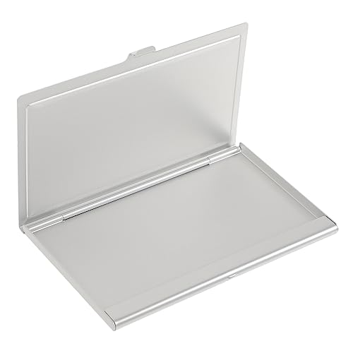 NUOBESTY 5st Thermotransfer-visitenkartenbox Aus Aluminium Geldbörse Geldklammer Aufkleberanzeige Handyhülle Luftmarken Sublimations-bürokartenhalter Sublimations-visitenkartenetui von NUOBESTY