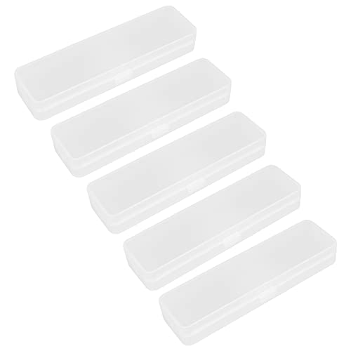 NUOBESTY 6 Sätze Federmäppchen Aus Kunststoff Schreibwarenbehälter Schreibwarenhalter Schreibwaren Organizer Kugelschreiber Halterung Praktische Schreibmappe Plastik Transparent 5 Stück * 6 NUOBESTY 6 Sätze Federmäppchen Aus Kunststoff Schreibwarenbehälter Schreibwarenhalter Schreibwaren Organizer Kugelschreiber Halterung Praktische Schreibmappe Plastik Transparent 5 Stück * 6 von NUOBESTY