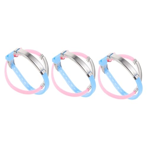 NUOBESTY 6 Stk Armband leuchten in den dunklen Bändern Leuchtarmbänder aus Silikon armbänder für kinder armbänder knüpfen kinder Rave-Armbänder Partygeschenke beleuchten scheinen Schmuck von NUOBESTY