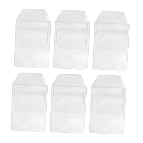 NUOBESTY 6 Stück PVC Stifttasche Teiliges Transparenter Robuster Hemdtaschenschutz aus Langlebigem PVC Stift und Kartenorganizer für Büro Schule Schutz vor Flecken und Rissen NUOBESTY 6 Stück PVC Stifttasche Teiliges Transparenter Robuster Hemdtaschenschutz aus Langlebigem PVC Stift und Kartenorganizer für Büro Schule Schutz vor Flecken und Rissen von NUOBESTY