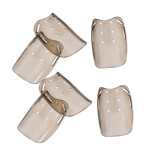 NUOBESTY 6 Stück Schuhschutz Für Stiefel Sicherheitsschuhschutz Stiefelspitzenschutz Mittelfußschutz Stiefelzehenschutz Schuhe Mittelfußschutz Fußschutz Schuhschützer Hellbraun von NUOBESTY