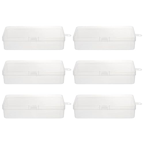 NUOBESTY Bleistift-aufbewahrungsbox Aus Kunststoff 6-teilig Bleistiftbox Federmäppchen Stiftehalter Box-Organizer Schulbedarf Für Jungen Und Mädchen NUOBESTY Bleistift-aufbewahrungsbox Aus Kunststoff 6-teilig Bleistiftbox Federmäppchen Stiftehalter Box-Organizer Schulbedarf Für Jungen Und Mädchen von NUOBESTY