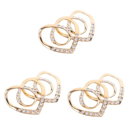 NUOBESTY 6stücke Anti-rutsch Schal-ringe Für Frauen Modische Kleidungsschnalle Zur Befestigung Von Tüchern Und Cardigans Für Sommer Elegantes Design von NUOBESTY