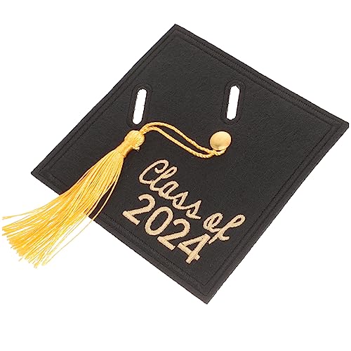 NUOBESTY Abschluss Geldhalter Hochwertigem Filz mit Gesticktem Quasten Design Dekorativer Geldclip für Graduation Party Praktischer Geldscheinehalter mit Integriertem Lesezeichen von NUOBESTY