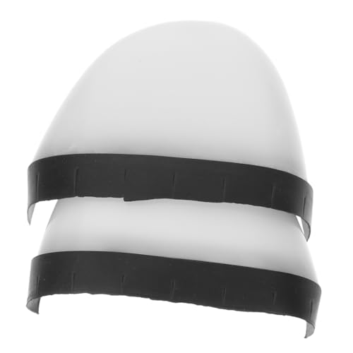 NUOBESTY Arbeits Schuhkappen Kunststoff Zehenschutz Aufprallschutz Schutzkappen für Männer und Frauen Puncture Resistente Zehenschutzkappen Gemäß Arbeitsschutzstandard Strapazierfähige von NUOBESTY