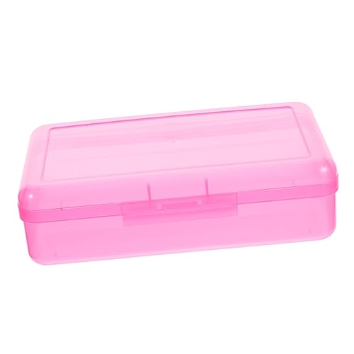 NUOBESTY Aufbewahrung Kinder stiftbox kosmetikorganiser Cosmetic Organiser schreibwaren rosa federmäppchen Stift-Tragetasche Stiftetui einfach Manager Bleistift von NUOBESTY