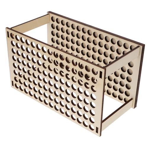 NUOBESTY Pinselhalter Aus Holz – Aufbewahrungsbox Für Künstler Bastler Und Bastelbegeisterte – Eleganter Und Organisierter Arbeitsplatz NUOBESTY Pinselhalter Aus Holz – Aufbewahrungsbox Für Künstler Bastler Und Bastelbegeisterte – Eleganter Und Organisierter Arbeitsplatz von NUOBESTY