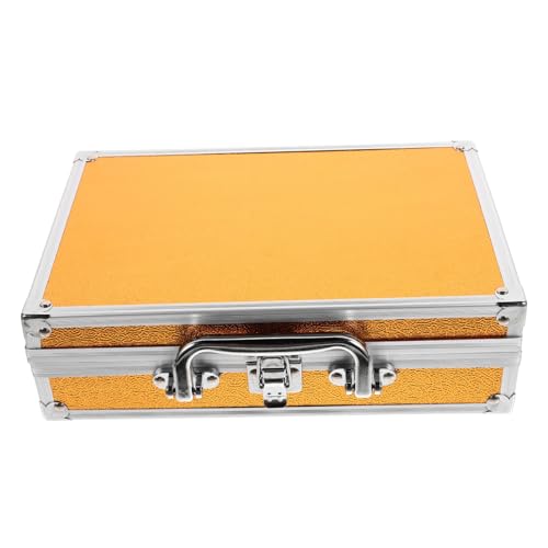 NUOBESTY Aufbewahrungsbox für Nagelpflege Multifunktionale Handheld Organizer für Pediküre und Ohrreinigung Langlebige Aluminumbox für Reisen und Zuhause von NUOBESTY