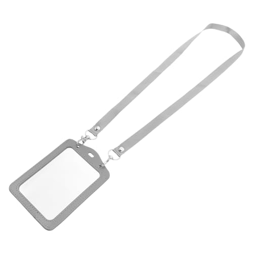 NUOBESTY Multifunktions-ausweishalter Mit Kreditkartenhalter Transparenter Kartenhalter Schlüsselband Für Ausweise Visitenkarten Und Mitgliedskarten von NUOBESTY