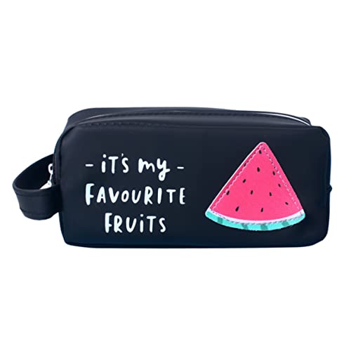 NUOBESTY Großes Federmäppchen Mit Obstmuster Für Mädchen Stylisches Und Stifteetui Für Schüler Für Schreibwaren Und Kleine Accessoires Wassermelone von NUOBESTY