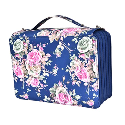 NUOBESTY Federmäppchen Aus Pu Und Polyester Mit 252 Fächern – Kreatives Schreibwarenetui – Leicht Zu Tragen Für Unterwegs von NUOBESTY