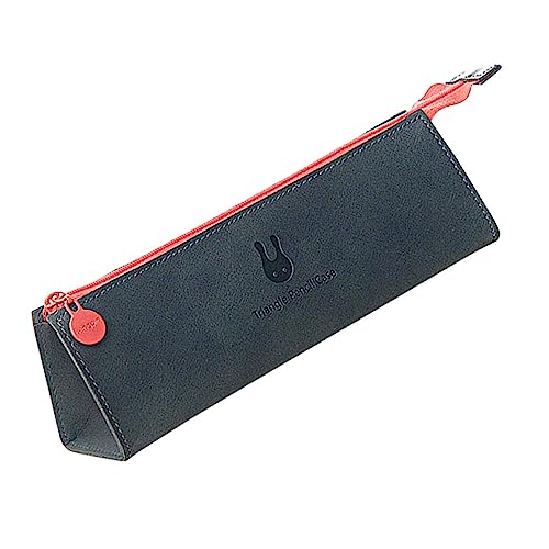 NUOBESTY Federmäppchen Tasche Tasche Etui Farbe Dreieck Stift Reines Schwarz Briefpapier Bleistift Für Türstopper Katze von NUOBESTY