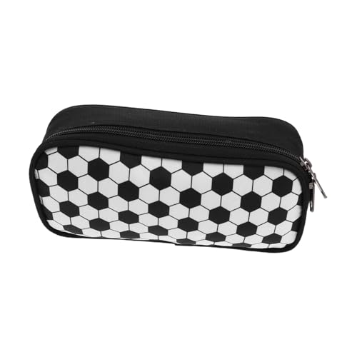 NUOBESTY Fußball Federmäppchen Cooles Federmäppchen Sport Schulanfangs Organizer Schulschreibtisch Organizer Reißverschluss Schreibwarentasche Für von NUOBESTY
