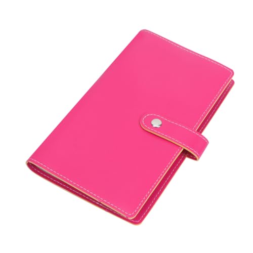 NUOBESTY Geschäftsbuch kreditkartenhalter Credit Card Holder Leder Geldbörsen Business-Organizer-Buch Ärmel Bücherregale Brieftasche Damen Unternehmensorganisator Namensbuch Kartenabdeckung von NUOBESTY