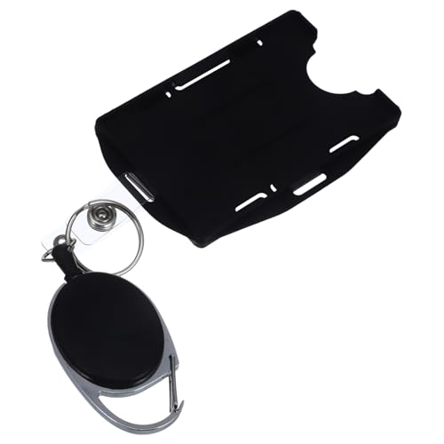 NUOBESTY Id Kartenhalter Transparent Wasserdichter Ausweishalter Für Kreditkarten Vertikale Und Horizontale Nutzung Robuste Schutzhülle Für Führerscheine Und Zugangskarten von NUOBESTY