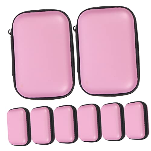 NUOBESTY Kabeltasche Organizer für Elektronik Zubehör Tragbare Kabel Organizer Tasche Multifunktionale Aufbewahrungstasche für Reisekabel USB Sticks Powerbanks 8 Stück von NUOBESTY