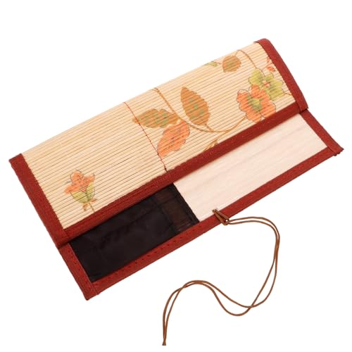 NUOBESTY Kalligraphie Rolltasche für Künstler Stiftemäppchen für Bleistifte und Großes Fassungsvermögen Robustes und Langlebiges Material Stift Organizer für Kunststudenten von NUOBESTY