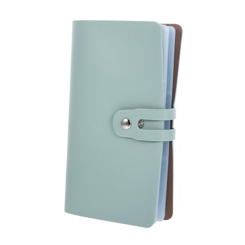 NUOBESTY Visitenkartenhalter Mit Karten-Organizer-Tasche Für Kreditkarten Und Visitenkarten Tragbarer Karten-Organizer Mit Kartenschutzhülle Für Home-Office-zubehör von NUOBESTY