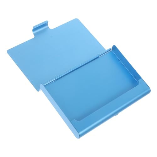 NUOBESTY Kasten Geschäftskartenhalter herausziehbarer Karten-Organizer Karteikartenhalter kreditkarten aufbewahrung kreditkarten Box Namenskarten-Organizer Visitenkarten-Organizer Tasche von NUOBESTY