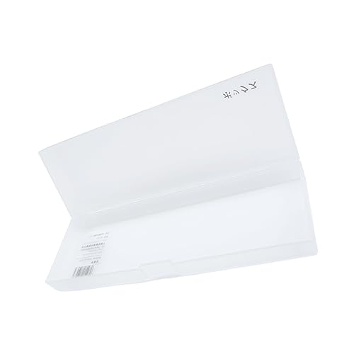 NUOBESTY Transparente Bleistiftbox Leichtes Wasserdichtes Federmäppchen Für Stifte Marker Und Pinsel Praktischer Aufbewahrungsorganizer Für Kunstbedarf Und Bürobedarf von NUOBESTY