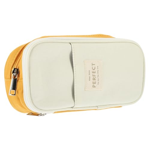 NUOBESTY Kawaii-federmäppchen Aus Süße Federtasche Mit Reißverschluss Multifunktions-stifte-Aufbewahrungstasche Tragbar Und Langlebig Geeignet Für Schüler Und Lehrer von NUOBESTY