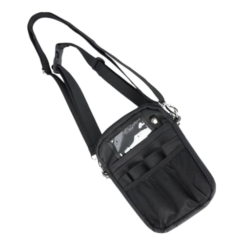 NUOBESTY Krankenschwester Tasche Mit Mesh-schultergurttasche Umhängetasche Für Medizinstudenten Organizer-Tasche Mit Multi-Fach Gürteltasche Für Stifte Und Thermometer von NUOBESTY
