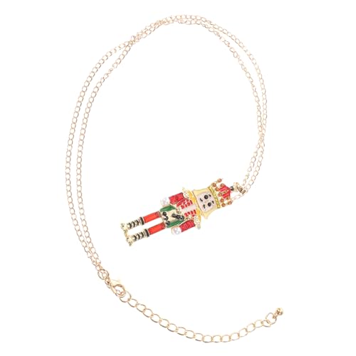 NUOBESTY Kreative Cartoon Hu Tchen Halskette Emaille für Frauen und Mädchen für Weihnachten und Festliche Anlässe von NUOBESTY