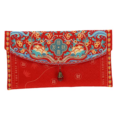 NUOBESTY Kreative Rote Umschläge Für Chinesische Neujahr Teiliges Mit Traditionellem Design Für Geldgeschenke Und Frühlingsfestes von NUOBESTY
