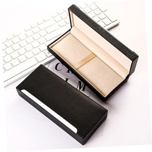 NUOBESTY Leder Füllfederhalter Etui Delikate Stiftebox Elegante Schreibgeräte Verpackung Geschenkbox Geschäftlich Schwarz NUOBESTY Leder Füllfederhalter Etui Delikate Stiftebox Elegante Schreibgeräte Verpackung Geschenkbox Geschäftlich Schwarz von NUOBESTY