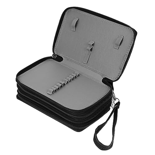 NUOBESTY Mäppchen Stiftebeutel Große Bleistifttasche Stift-Organizer Schreibwarenbeutel Für Studenten Aufbewahrung Von Malstiften Bleistifthalter Tuch Mädchen Tragbar Makeup Tasche von NUOBESTY