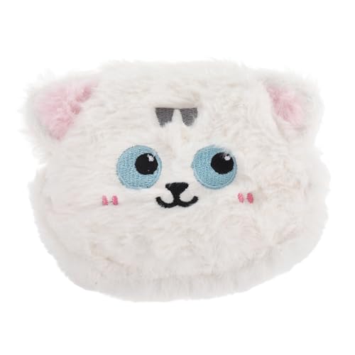 NUOBESTY Münzgeldbörse Mit Cartoon-Design Für Damen Plüschtasche Für Münzen Und Kleine Gegenstände Tragbar Und Langlebig von NUOBESTY