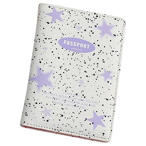 NUOBESTY Passport Holder PU Wallet mit Vielen Fächern für Karten Praktische Reisepasshülle aus PU Leder für Reisen Schule und Veranstaltungen Schützt Dokumente und Karten Sicher Sternen NUOBESTY Passport Holder PU Wallet mit Vielen Fächern für Karten Praktische Reisepasshülle aus PU Leder für Reisen Schule und Veranstaltungen Schützt Dokumente und Karten Sicher Sternen von NUOBESTY