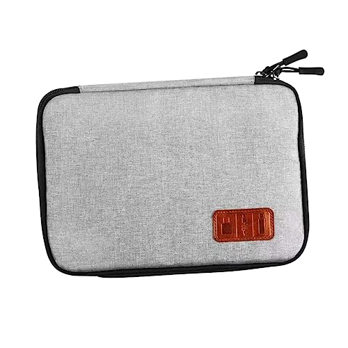 NUOBESTY Reisekabel Aufbewahrungstasche Multifunktionale Ladegerättasche Kabel Organizer Tasche für Zuhause und Reisen Tragbare USB Datenleitungstasche Kompakt und Leicht Schwarz von NUOBESTY
