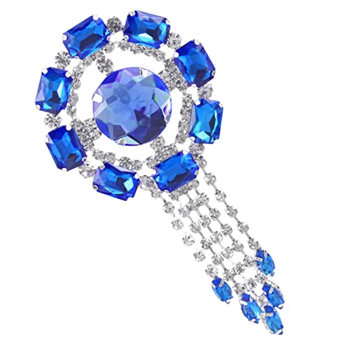 NUOBESTY Rhinestone Brosche für Damen Dekorativer Anstecker mit Funkelnden Strasssteinen für Hochzeiten Kleidung Taschen und Kreative Bastelprojekte von NUOBESTY