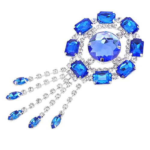 NUOBESTY Brosche Für Damen Mit Strass Und Quaste Anstecknadel Für Kleidung Taschen Oder Hüte Elegantes Festivalgeschenk Für Frauen von NUOBESTY