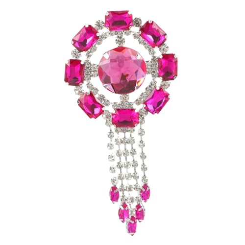 NUOBESTY Rhinestone Brosche mit Quasten Anstecknadel für Damen für Jacken Mäntel und Taschen Kreative Accessoires für Besondere Anlässe und Alltagsmode NUOBESTY Rhinestone Brosche mit Quasten Anstecknadel für Damen für Jacken Mäntel und Taschen Kreative Accessoires für Besondere Anlässe und Alltagsmode von NUOBESTY