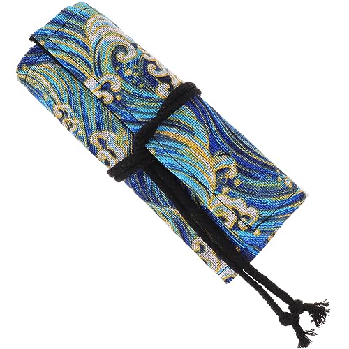 NUOBESTY Stifterolle Aus Baumwoll-leinen Für Bleistifte Und Buntstifte Aufbewahrungstasche Mit Großer Kapazität Tragbares Roll-up-etui Zum Ordnen Und Schützen von NUOBESTY