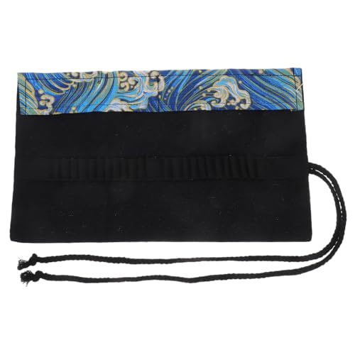 NUOBESTY Federmäppchen-Organizer Zum Aufrollen Aus Canvas Mit Platz Für Bleistifte Buntstifte Und Andere Schreibgeräte Für Reisen Schule Und Kunstprojekte von NUOBESTY