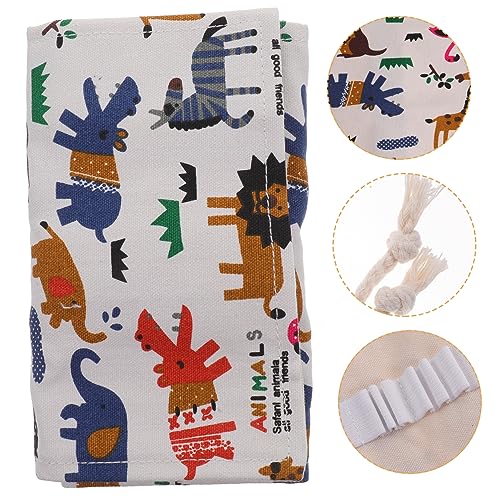 NUOBESTY Roll-up-bleistifttasche Große Kapazität Stift-Organizer Canvas-bleistifttasche 72 Steckplätze Für Schüler Schule Kunstbedarf von NUOBESTY