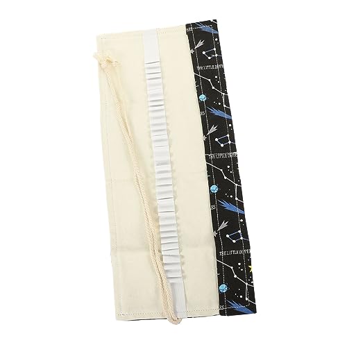 NUOBESTY Großer Kapazitäts-malstift-Organizer Canvas Roll-up Federmäppchen Für Buntstifte Für Künstler Und Zeichner Schützt Ihre Lieblingsstifte Und Sorgt Für Ordnung von NUOBESTY