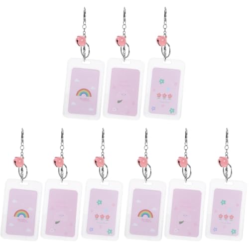 NUOBESTY Sätze Einziehbar Auto Wasserdichter Kartenhalter Ausweishülle Klar Regel Scheckkarten-etui Card Sleeves Transparenter von NUOBESTY