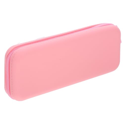 NUOBESTY Silikon Federmäppchen mit Reißverschluss Großes Fassungsvermögen Waschbar und Reißfest Tragbares Stiftemäppchen für Mädchen und Frauen Ästhetisches Langlebiges Schreibwaren etui von NUOBESTY