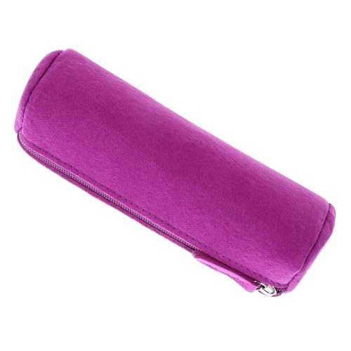 NUOBESTY Pencil Bag Aus Filz Multifunktionale Waschbare Federmappe Für Mädchen Kosmetiktasche Mit Reißverschluss Große Kapazität Für Schule Und Reisen von NUOBESTY