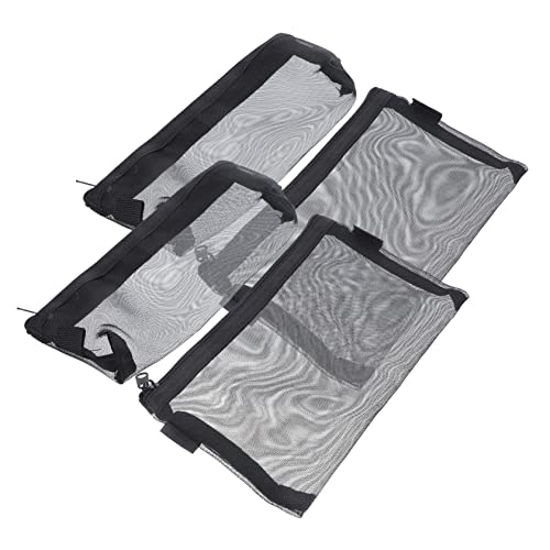 NUOBESTY 4stücke Tragbare Stiftetaschen Multifunktionale Durchsichtige Und Große Bleistiftbeutel Für Schüler Und Studenten Aufbewahrung Von Schreibwaren Und Kleinen Gegenständen von NUOBESTY