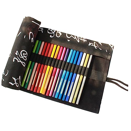 NUOBESTY kreativtasche Pinsel Halterung nadeletui stifteschale kalemlik stylofon Pin-Box Pencil Box stifte etui Brush Holder griffelmappe federmäppchen Bleistift Stifthalter Stift Vorhang von NUOBESTY