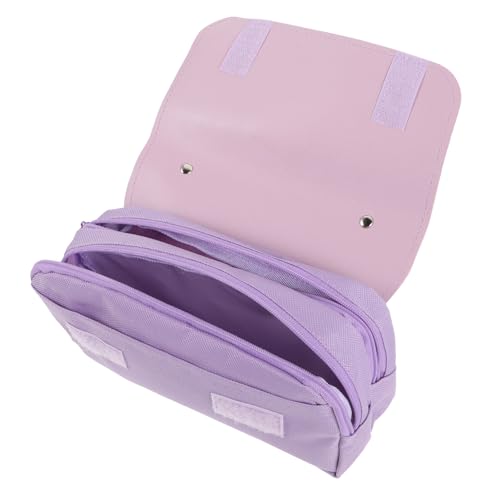 NUOBESTY üßes Federmäppchen Aus Strapazierfähigem Canvas Tragbares Bleistiftetui Für Schule Und Büro Stressabbau Pen Bag Lila Multifunktionales Schreibwarenetui Für ädchen Und NUOBESTY üßes Federmäppchen Aus Strapazierfähigem Canvas Tragbares Bleistiftetui Für Schule Und Büro Stressabbau Pen Bag Lila Multifunktionales Schreibwarenetui Für ädchen Und von NUOBESTY