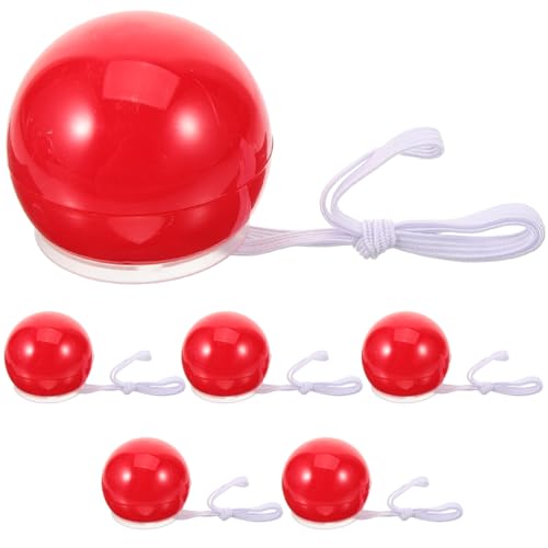 Nuobesty Clown-Nase mit LED-Licht, 6 Stück von NUOBESTY