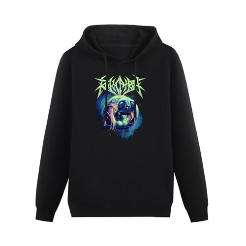 NUOKANG Men's Revocation Teratonesis Hoody Black L von NUOKANG